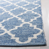Safavieh Montauk 5'-0" x 8'-0" Rug in Blue / Ivory