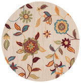 Safavieh Blossom 6'-0" x 6'-0" Rug in Beige / Multi