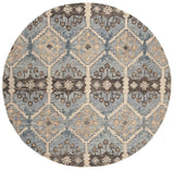 Safavieh Aspen 5'-0" x 5'-0" Rug in Light Blue / Cream