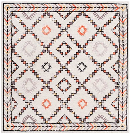 Safavieh Bellagio 5'-0" x 5'-0" Rug in Ivory / Multi