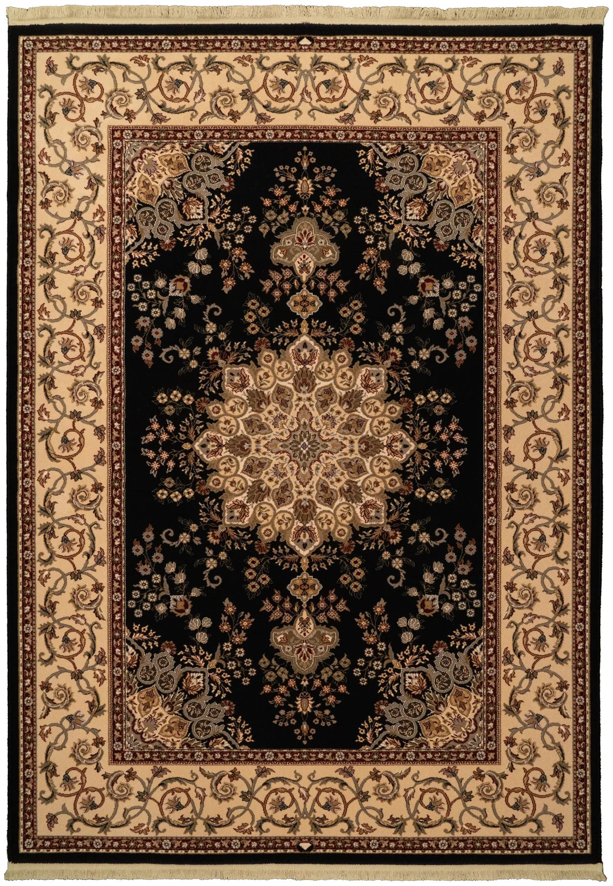 Dynamic Rugs Brilliant 7201 Black Rugs - Rectangular
