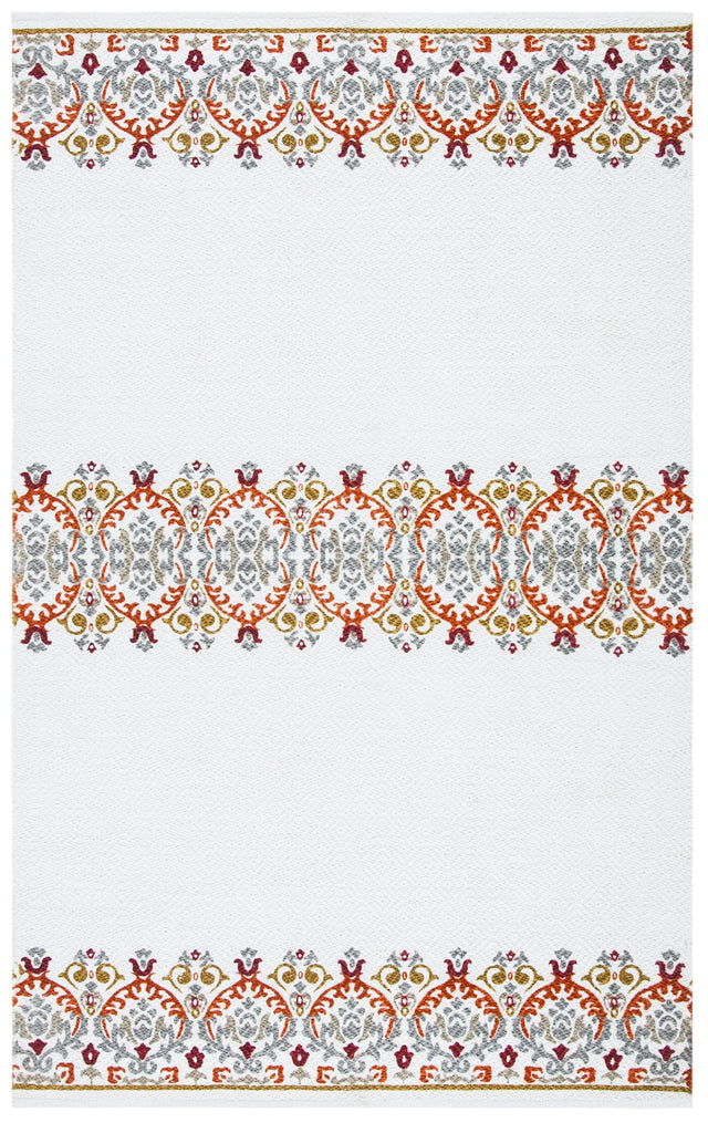 Safavieh Cedar Brook 4'-0" x 6'-0" Rug in Ivory / Green