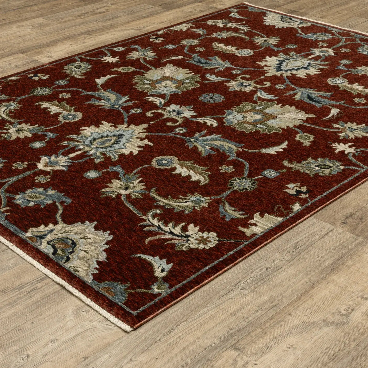 Oriental Weavers Sphinx Capella CAP06 Multi Rugs - angle detail