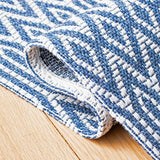 Safavieh Augustine 4'-0" x 6'-0" Rug in Navy / Light Grey