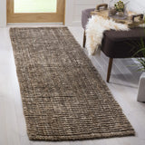 Safavieh Natural Fiber 2'-6" x 10'-0" Rug in Natural / Grey
