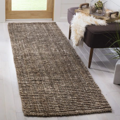 Safavieh Natural Fiber 2'-6" x 10'-0" Rug in Natural / Grey