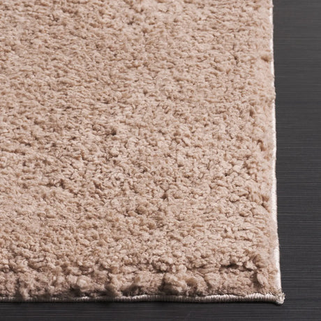 Safavieh Rumi Shag 4'-0" x 6'-0" Rug in Beige