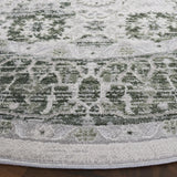Safavieh Prestige 6'-7" x 6'-7" Rug in Ivory / Light Green