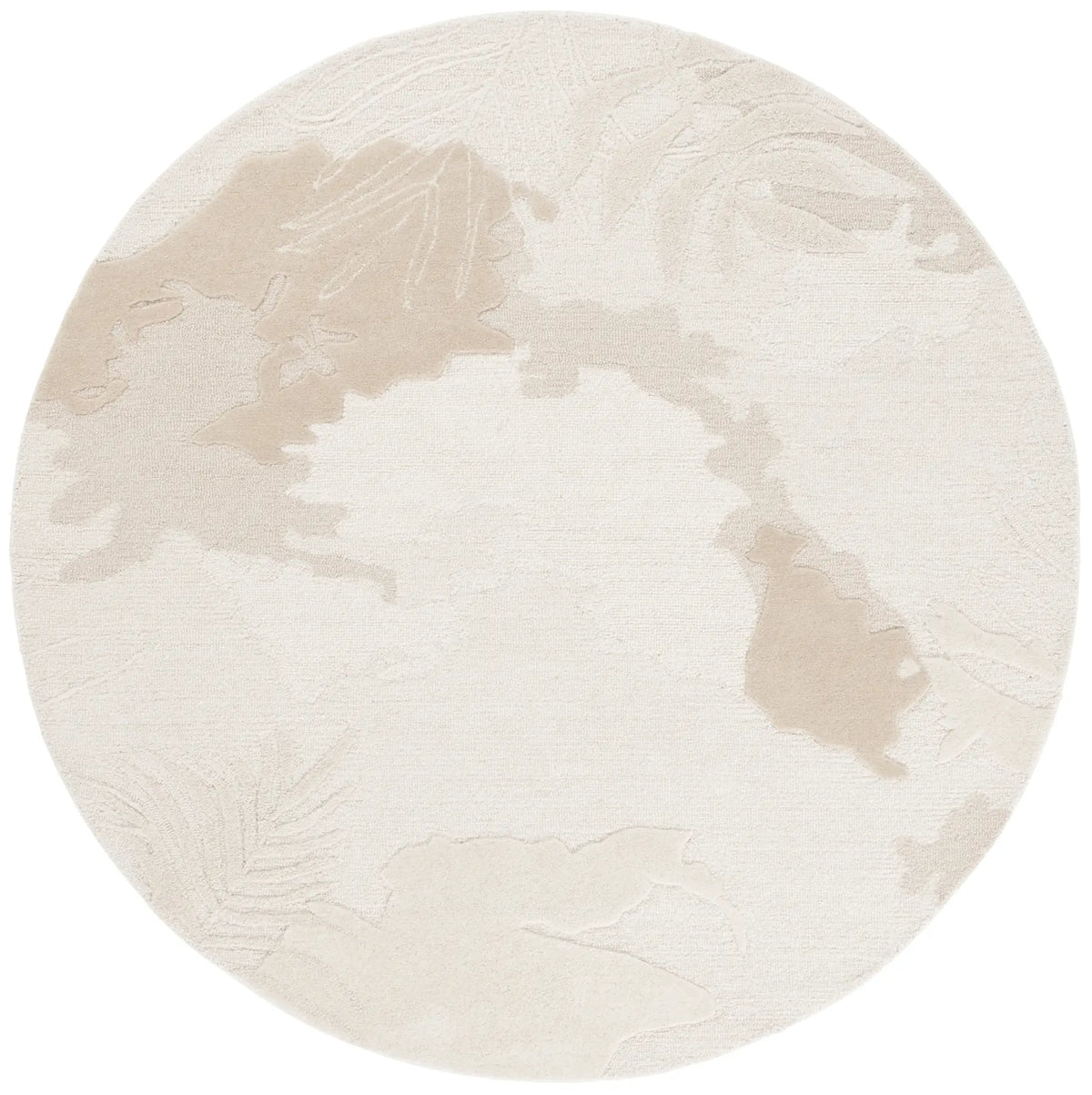 Safavieh Mykonos 6'-0" x 6'-0" Rug in Ivory / Beige