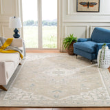 Safavieh Micro-Loop 10'-0" x 14'-0" Rug in Light Grey / Ivory
