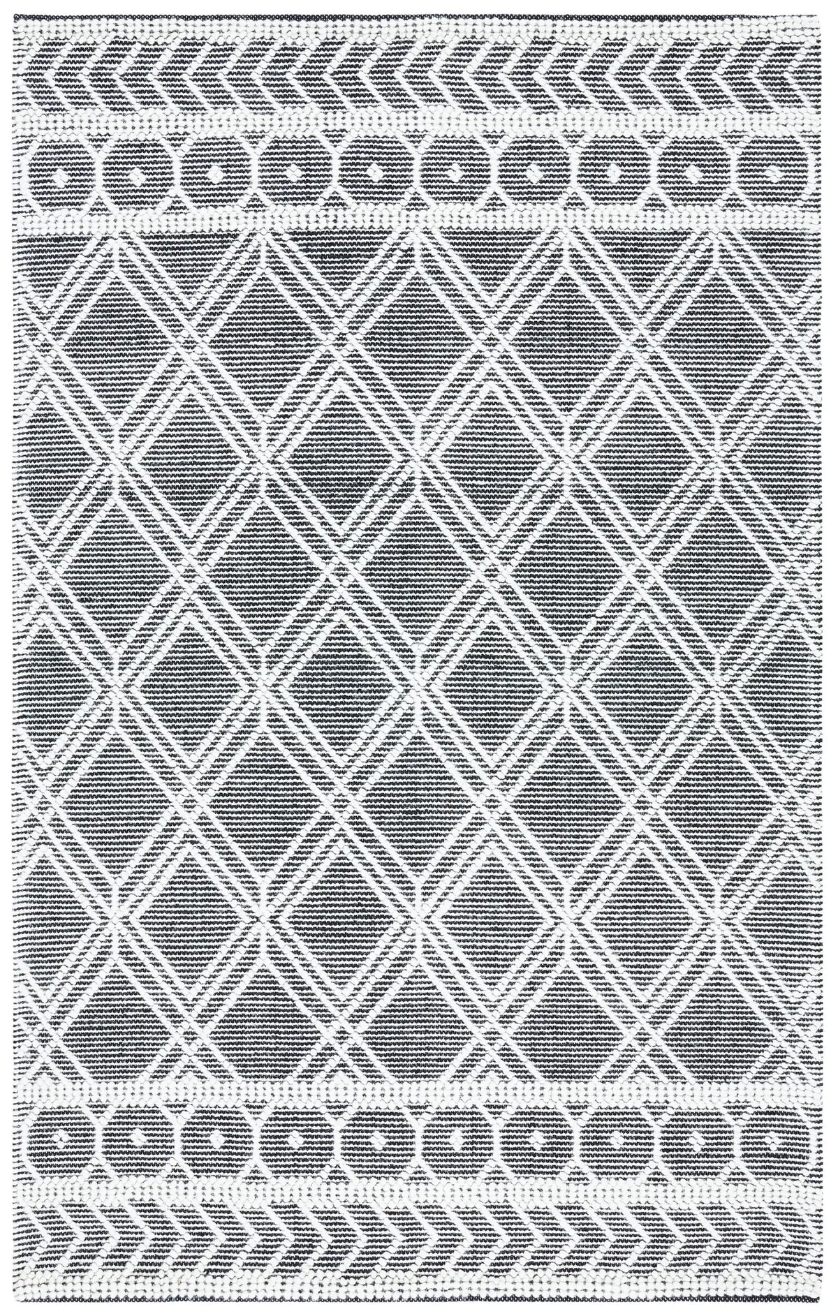 Safavieh Natura 4'-0" x 6'-0" Rug in Ivory / Black