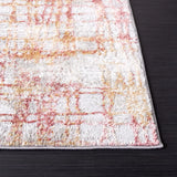 Safavieh Meadow 500 4'-0" x 6'-0" Rug in Light Grey / Pink