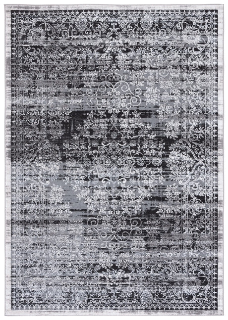 Safavieh Amelia 4'-5" x 6'-5" Rug in Charcoal / Grey