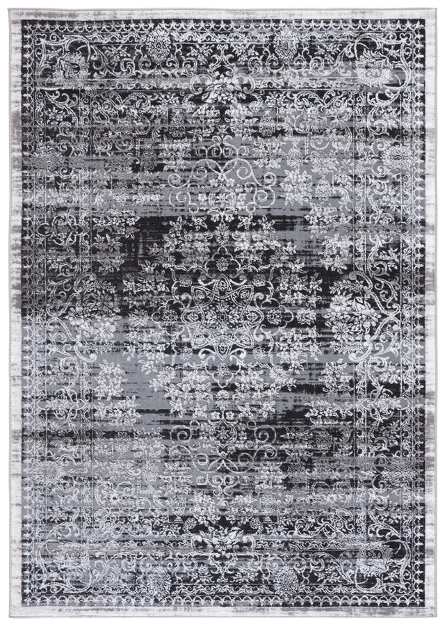 Safavieh Amelia 4'-5" x 6'-5" Rug in Charcoal / Grey