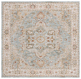 Safavieh Hamilton 6'-7" x 6'-7" Rug in Blue / Grey