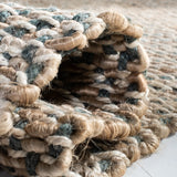 Safavieh Natural Fiber 4'-0" x 6'-0" Rug in Blue / Natural