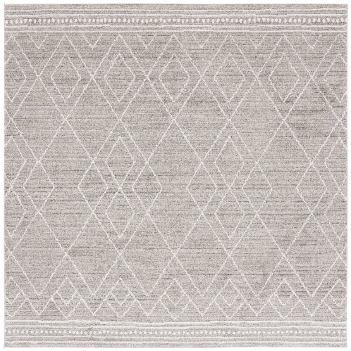 Safavieh Jade 100 6'-7" x 6'-7" Rug in Beige / Ivory