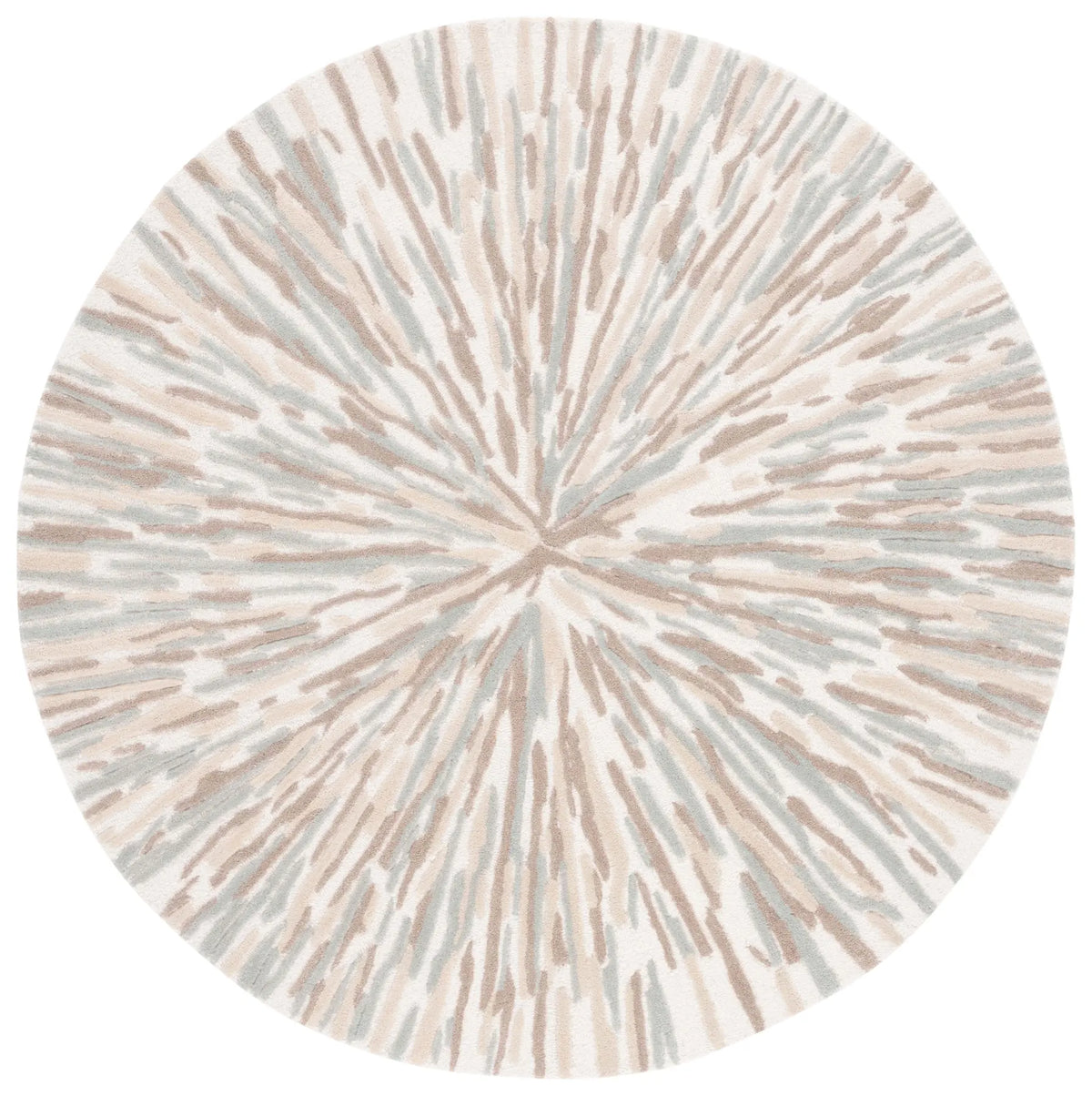 Safavieh Fifth Avenue 5'-0" x 5'-0" Rug in Ivory / Grey