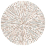 Safavieh Fifth Avenue 5'-0" x 5'-0" Rug in Ivory / Grey