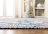 Safavieh Saffron 4'-0" x 6'-0" Rug in Turquoise / Peach