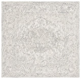 Safavieh Martha Stewart 6'-0" x 6'-0" Rug in Ivory / Charcoal