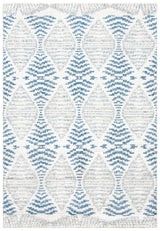 Safavieh Kenya 6'-0" x 9'-0" Rug in Blue / Ivory