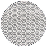 Safavieh Natura 6'-0" x 6'-0" Rug in Ivory / Black