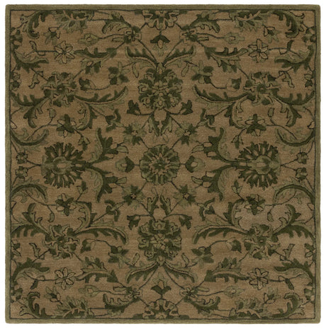 Safavieh Antiquity 6'-0" x 6'-0" Rug in Olive / Green