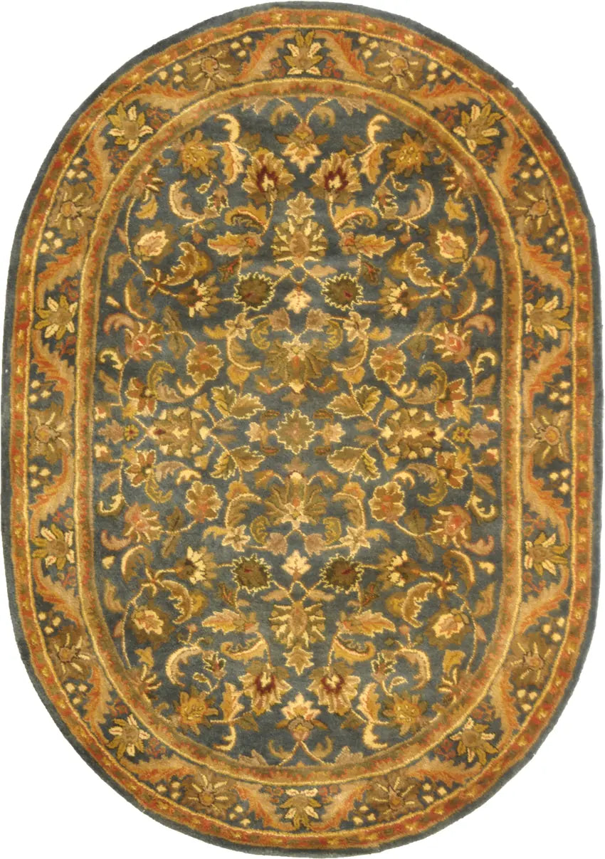 Safavieh Antiquity 4'-6" x 6'-6" Rug in Blue / Gold