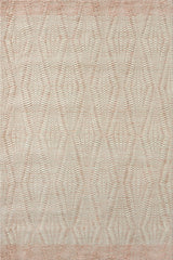 Loloi Kenzie Knz-01 Ivory/Blush Rugs - main flat