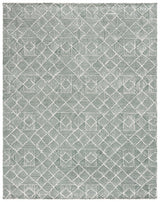 Safavieh Abstract 10'-0" x 14'-0" Rug in Dark Green / Ivory