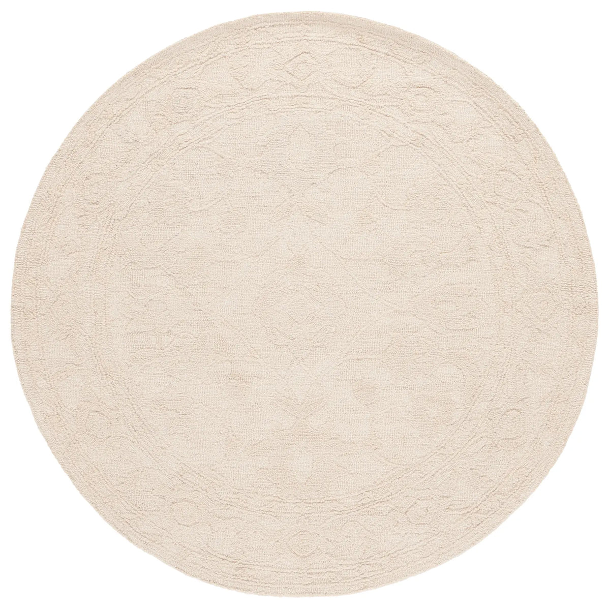 Safavieh Marquee 6'-0" x 6'-0" Rug in Ivory