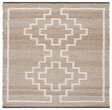 Safavieh Natural Fiber 6'-0" x 6'-0" Rug in Natural / Ivory