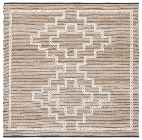 Safavieh Natural Fiber 6'-0" x 6'-0" Rug in Natural / Ivory
