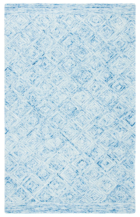 Safavieh Ikat 4'-0" x 6'-0" Rug in Blue
