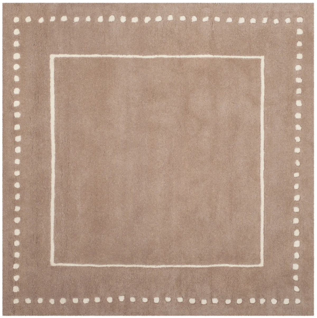 Safavieh Bella 5'-0" x 5'-0" Rug in Beige / Ivory