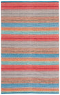 Safavieh Montauk 4'-0" x 6'-0" Rug in Blue / Grey