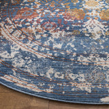 Safavieh Vintage Persian 5'-0" x 5'-0" Rug in Turquoise / Multi