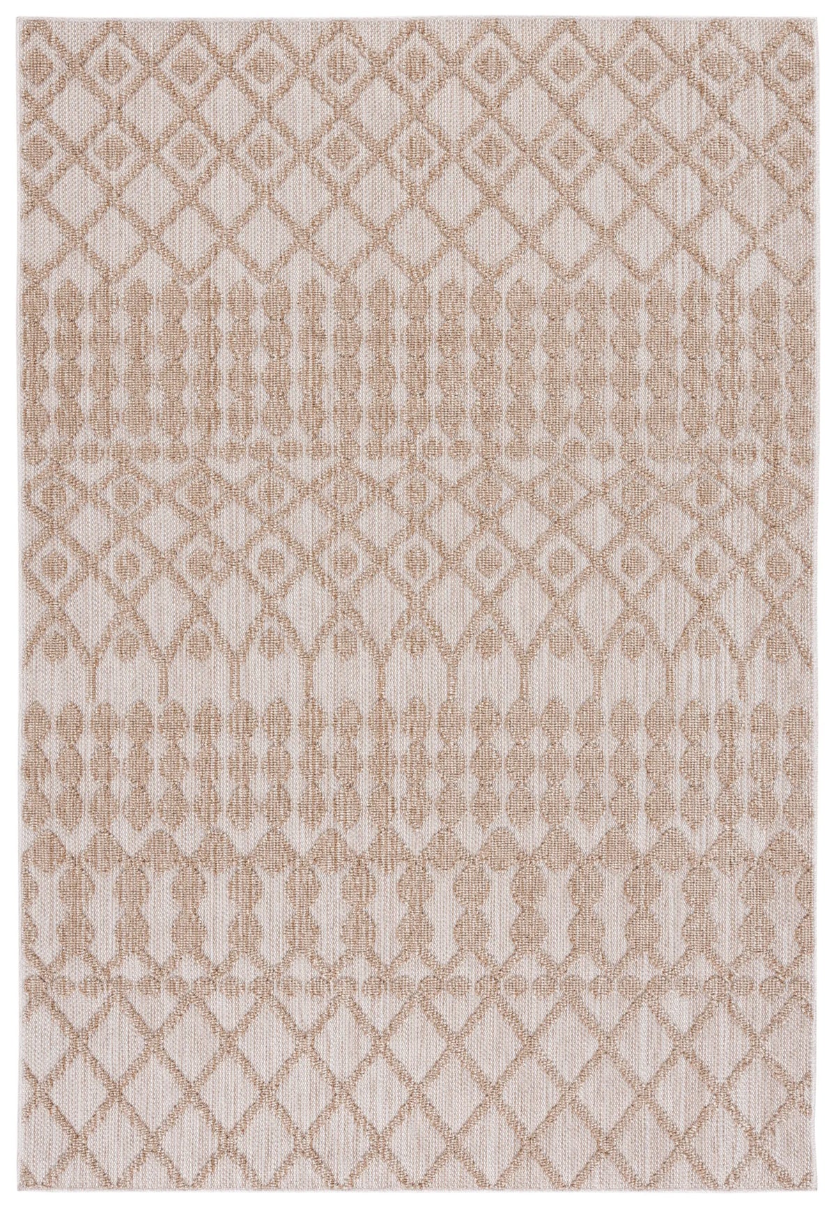 Safavieh Global 4'-0" x 6'-0" Rug in Beige / Brown
