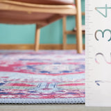 Safavieh Tucson 4'-0" x 6'-0" Rug in Red / Navy