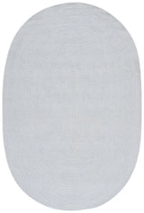 Safavieh Braided 4'-0" x 6'-0" Rug in Light Blue