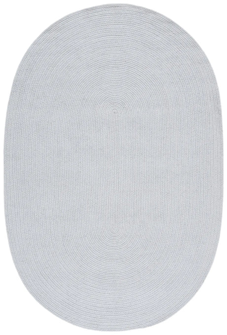 Safavieh Braided 4'-0" x 6'-0" Rug in Light Blue
