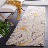 Safavieh Soho 2'-3" x 8'-0" Rug in Grey / Gold