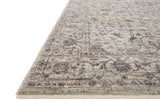 Loloi Sorrento Sor-01 Mist/Charcoal Rug - rug corner
