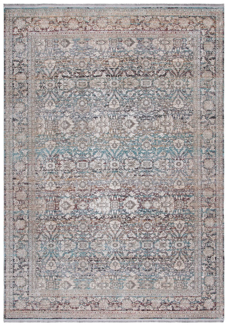Safavieh Signature 6'-7" x 9'-6" Rug in Turquoise / Beige