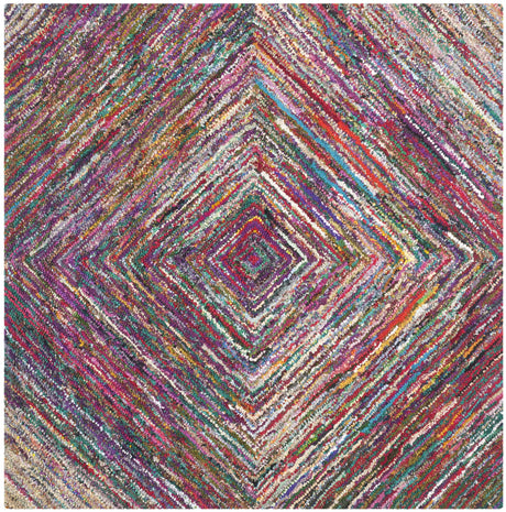 Safavieh Nantucket 6'-0" x 6'-0" Rug in Multi