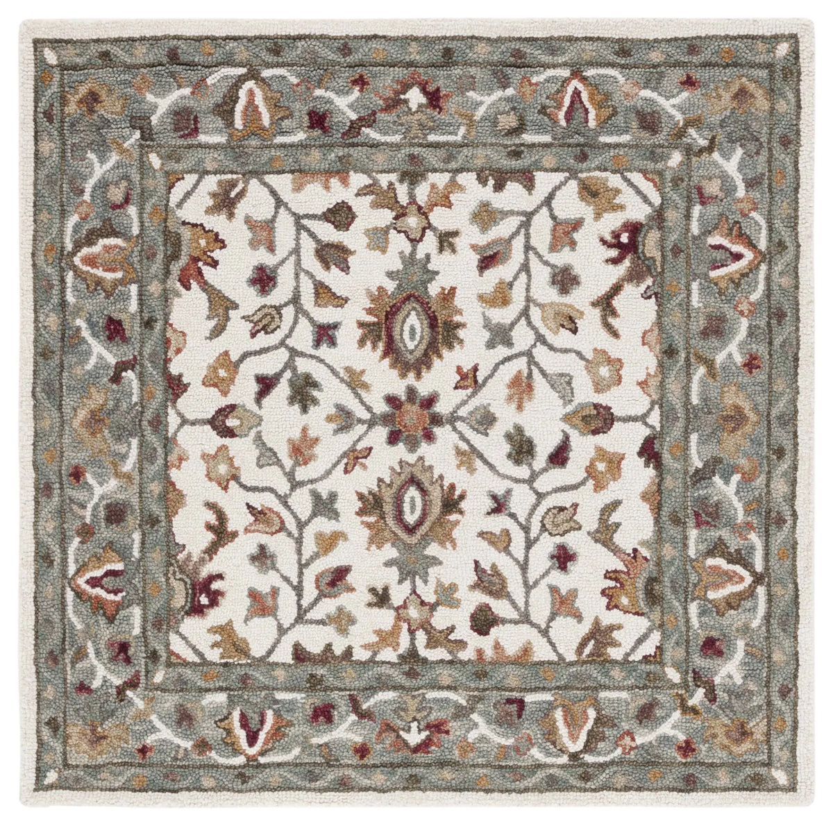 Safavieh Aspen 5'-0" x 5'-0" Rug in Ivory / Grey