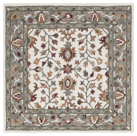 Safavieh Aspen 5'-0" x 5'-0" Rug in Ivory / Grey