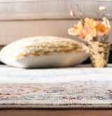 Safavieh Aria 4'-0" x 6'-0" Rug in Blue / Ivory
