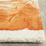Safavieh Dip Dye 8'-0" x 10'-0" Rug in Ivory / Orange